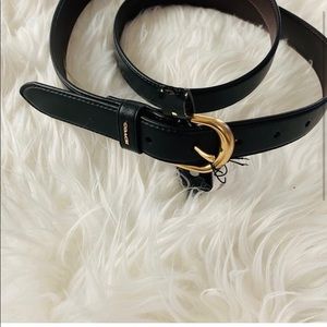 Black Coach Belt Size XL